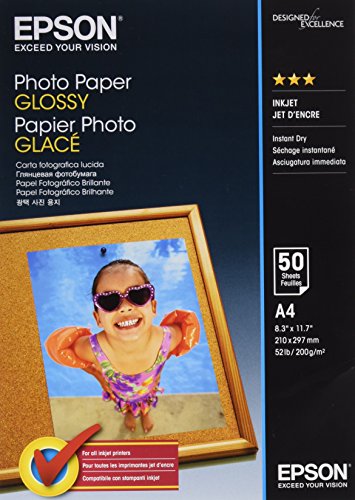 EPSON Foto-Papier glänzend A4 50 Blatt