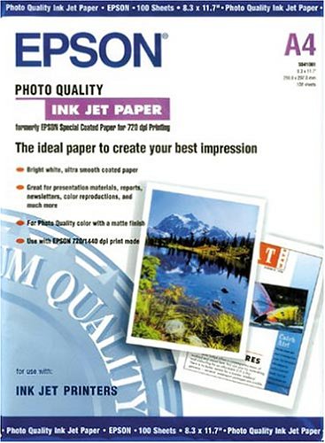 Epson Fotopapier matt - Inkjet 104g/m2 A4 100 Blatt
