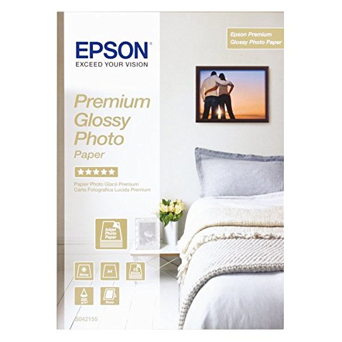 Epson Premium hochglanz Fotopapier - inkjet 255g/m2 A4 15 Blatt - C13S042155