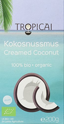 Tropicai - Feines Bio-Kokosmus - Sri Lanka (3 x 200 g)