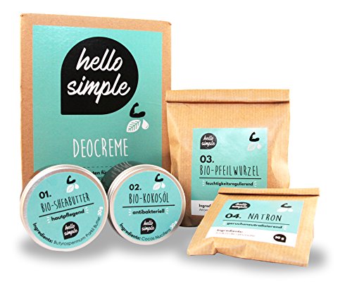 hello simple - DIY Deocreme/Creme Deodorant zum Selbermachen