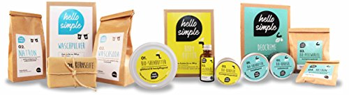 hello simple - DIY Deocreme/Creme Deodorant zum Selbermachen (150 g, 2 Stück), Naturkosmetik ohne Aluminium, vegan, bio, plastikfrei (Limette-Zypresse) - 6