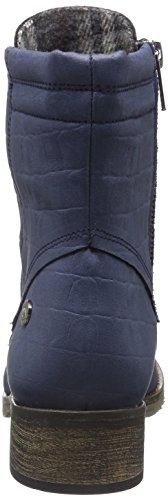 Jonny´s Vegan Damen Dagrun Combat Boots, Blau (Marino 1), 42 EU - 2