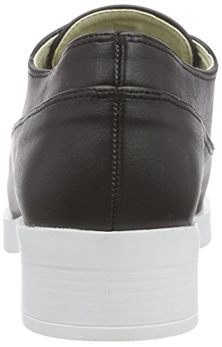 Jonny`s Vegan Nahimana, Damen Oxford Schnürhalbschuhe, Schwarz (negro), 38 EU - 2