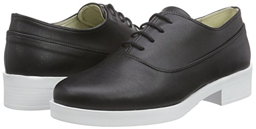 Jonny`s Vegan Nahimana, Damen Oxford Schnürhalbschuhe, Schwarz (negro), 38 EU - 5