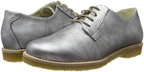 Jonny´s Vegan Damen Hedvig Derby, Silber (Plata), 37 EU - 5