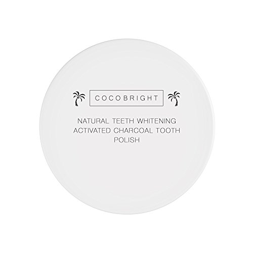 Zahnaufhellung Aktivkohle Pulver von COCOBRIGHT | Natürliches Bleaching für Zähne | Weisse Zähne dank Aktivkohle Zahnpasta| Kokosnuss Aktivkohle Zähne - 2