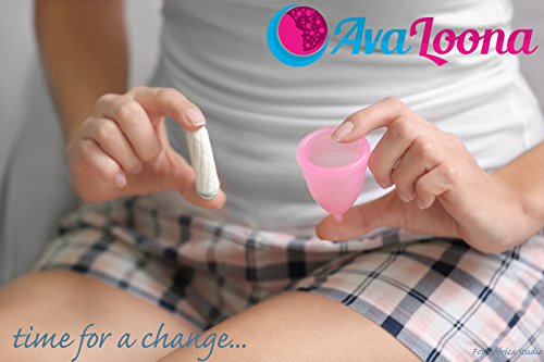 AvaLoona Menstruationstasse – weiß (klein) - 6