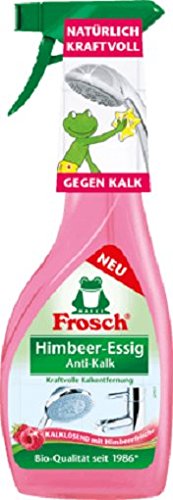 Frosch Himbeer-Essig Anti-Kalk Reiniger Sprühflasche 6 x 500ml