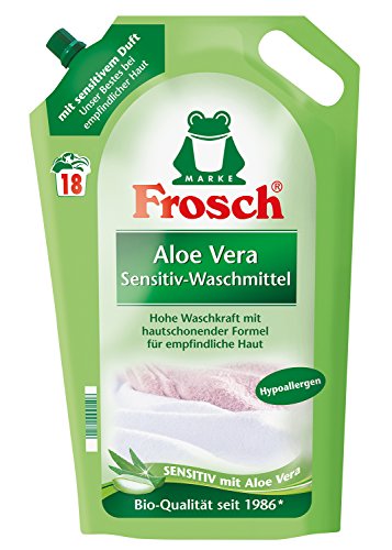 Frosch Aloe Vera Waschmittel - 5 x 1,8 Liter