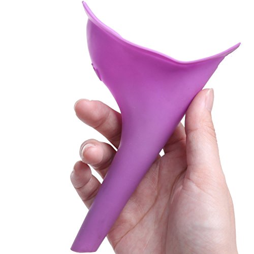 temperament fashion Women's Frauen, Urinal Für Damen Urinella Tragbares Auslaufsicher Und Wiederverwendbar Trichter Silikon Toilette Für Unterwegs Wie Camping, Reisen, Wandern,Bergsteigen, 3 StüCk, y3, 20 x 13 x 6 cm - 6