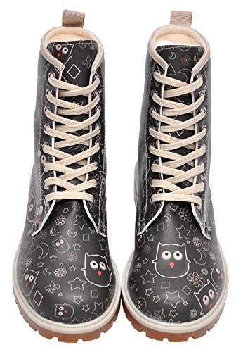 Dogo  Owl Lover,  Damen Stiefel , schwarz - schwarz - Größe: EU 40 - 6