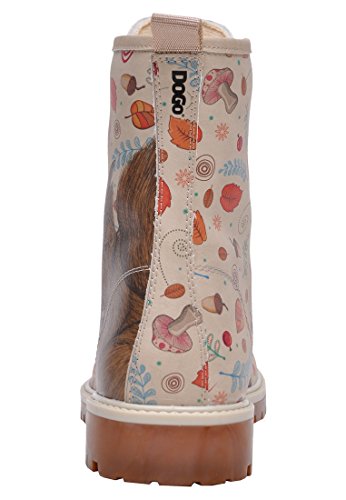 Dogo Squirrel, Damen Stiefel & Stiefeletten , beige - beige - Größe: EU 38 - 2