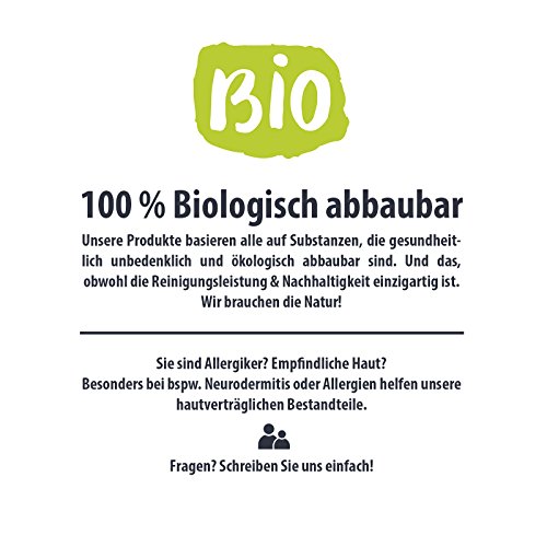 AMI Antikalk-Badreiniger Konzentrat 1.000ml, Kalkreiniger & Sanitärreiniger, entfernt Kalk & Schmutz in Bad & Küche, hautfreundlich & ökologisch abbaubar - 6