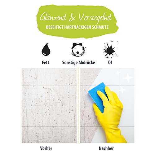 EASY Universal-Reiniger Konzentrat 1.000 ml, Profi-Reinigungsmittel, Glasreiniger, WC Reiniger, Badreiniger & Küchenreiniger für alle glatten Flächen - tierversuchsfrei - 4