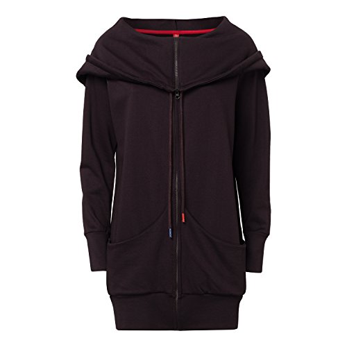 THOKKTHOKK Yuki Zipjacket Java - schwarz, Damen