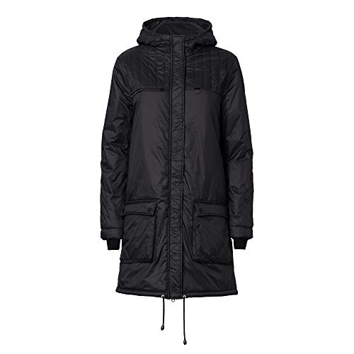 THOKKTHOKK Damen Parka Kapok Schwarz Fair Vegan