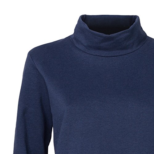 THOKKTHOKK Damen Sweatshirt Dunkelblau Bio Fair, Größe:XL - 8