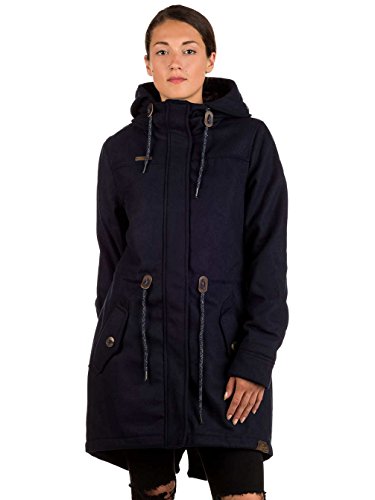 Ragwear Elba Coat, Navy Melange