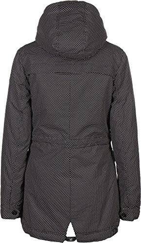 Ragwear Laika Minidots Damen Jacke, schwarz