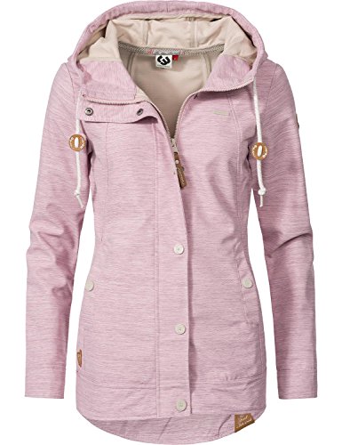 Ragwear Damen Übergangsjacke Enrica - Pink