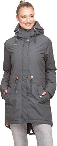 Ragwear Elba B W Parka - Grau