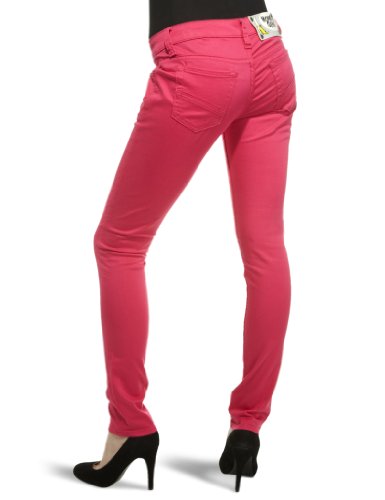 Monkee Genes Damen Skinny, Jeans, GR. 28W/32L (Herstellergröße: 28W x 32L), Rosa - 2