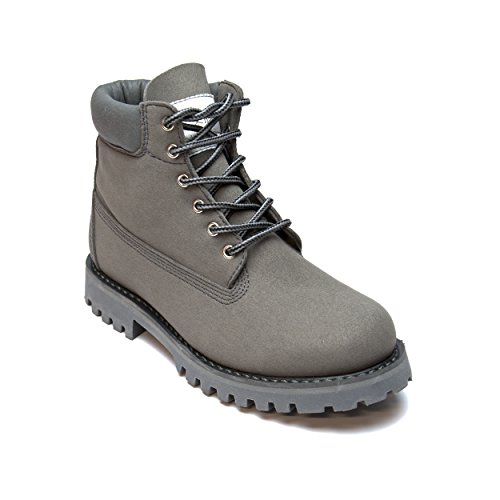 NAE Etna Grau - vegan Stiefel - unisex