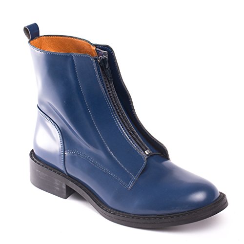 NAE Zipme Blau - vegane Damen-Stiefel / Boots