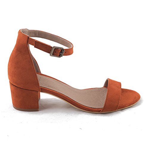 NAE Irene Orange - Damen Vegan Sandalen - 2