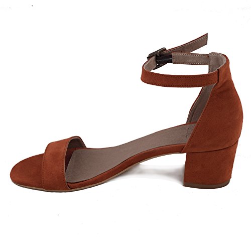 NAE Irene Orange - Damen Vegan Sandalen - 3