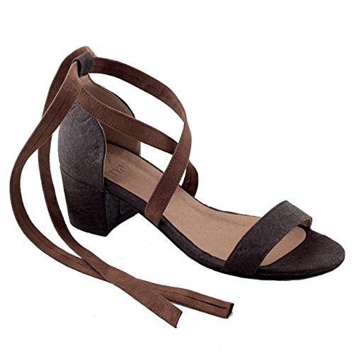 NAE Clau Braun - vegane Damen-Sandalen