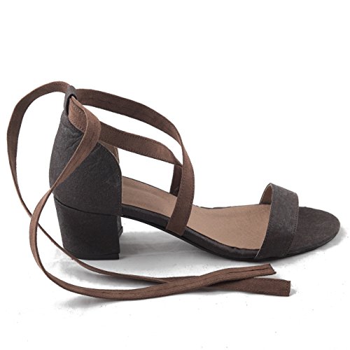 NAE Clau Braun - Damen Vegan Sandalen - 2