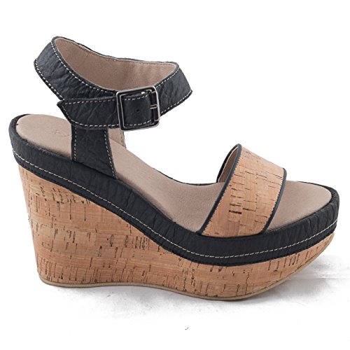 NAE Sara Kork - Damen Vegan Sandalen - 2