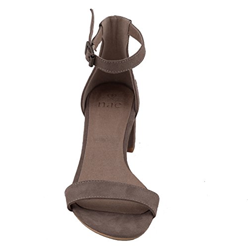 NAE Irene Braun - Damen Vegan Sandalen - 4