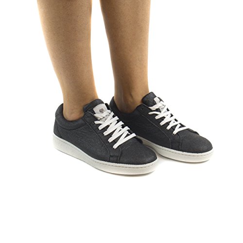 NAE Basic Schwarz – vegane Sneaker aus Ananas-Blattfasern – unisex - 5