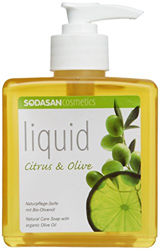 SODASAN LIQUID Citrus-Olive - ökologische Bio Flüssigseife - 300ml