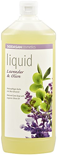 SODASAN LIQUID Lavendel-Olive - ökologische Bio Flüssigseife - 1 Liter