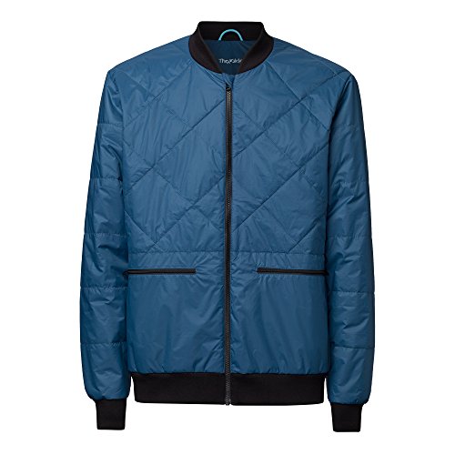 THOKKTHOKK Herren Jacke Kapok Blau Vegan Fair