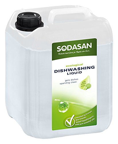 SODASAN Handspülmittel Lemon - ökologischer Bio Spüli - 5 Liter