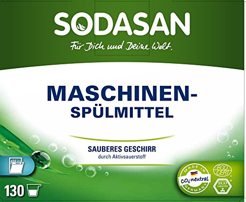 SODASAN Maschinenspülmittel / Geschirrspülmittel für Spülmaschine - 2 Kg