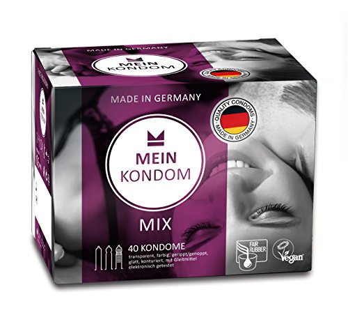 MEIN KONDOM Mix - faire & vegane Kondome aus Deutschland - 40 Stück