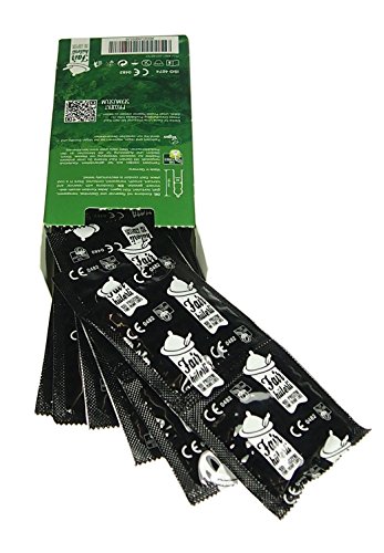 Fairhüterli - Naturliebhaber - 12 vegane Kondome made in Germany, aus Fair Trade Latex, extra sensitiv, einzeln elektronisch getestet (1 x 12 Stück) - 2