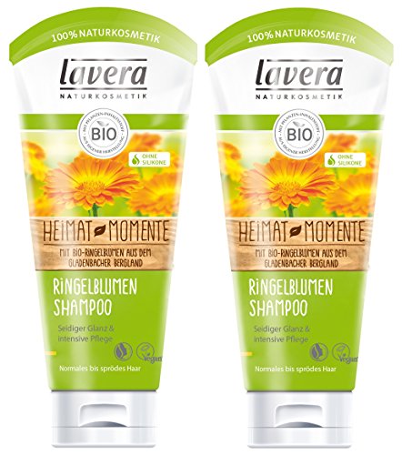 lavera Haar Shampoo Ringelblume - Bio-Shampoo - 2 x 200ml