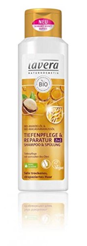 Lavera Shampoo Tiefenpflege & Reparatur - 2in1 Shampoo & Spülung - 250 ml