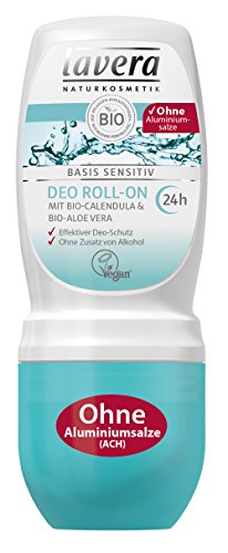 lavera Deo Roll On basis sensitiv 24 - Deodorant ohne Aluminium