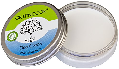 Family Pack Greendoor Deo Creme: 5 x 50ml + 5 Kosmetikspatel gratis - Creme Deodorant ohne Aluminium-Salze, ohne Konservierungsmittel, vegan, ohne Alkohol, selbstverständlich ohne Tierversuche - Naturkosmetik direkt vom Hersteller - Deocreme Cremedeo sensitiv Sparpackung Set Sparset - 2