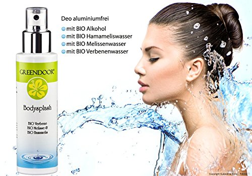 Greendoor intelligente Deo-Kombi zum Vorteilspreis: Body-Splash + Deo Creme, ohne Aluminium, vegan, Top Naturkosmetik aus der Manufaktur - 8