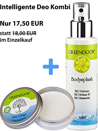 Greendoor Body Splash, Deospray 100ml, Deo ohne Aluminium aus der Naturkosmetik Manufaktur - 6