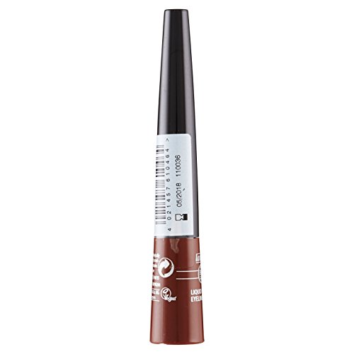 lavera Liquid Eyeliner Brown braun ∙ Kajal flüssig Liner ∙ Präziser Lidstrich ∙ Natural & innovative Make up ✔ vegan ∙ Bio Pflanzenwirkstoffe ∙ Naturkosmetik 1er Pack (1 x 4 ml) - 3